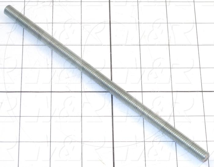 Fabricated Parts, Height Adjustment Screw 9", 9.46 in. Length, 1.50 in. Diameter