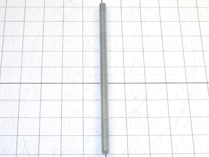 Fabricated Parts, Height Adjustment Screw 9", 9.46 in. Length, 1.50 in. Diameter