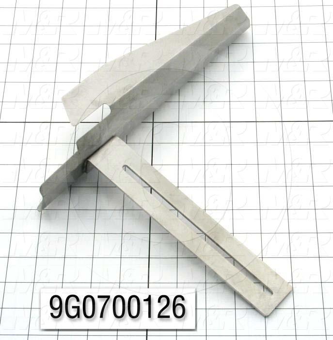 Fabricated Parts, Horn Left  Weldment, 12.02 in. Length, 10.63 in. Width, 2.45 in. Height