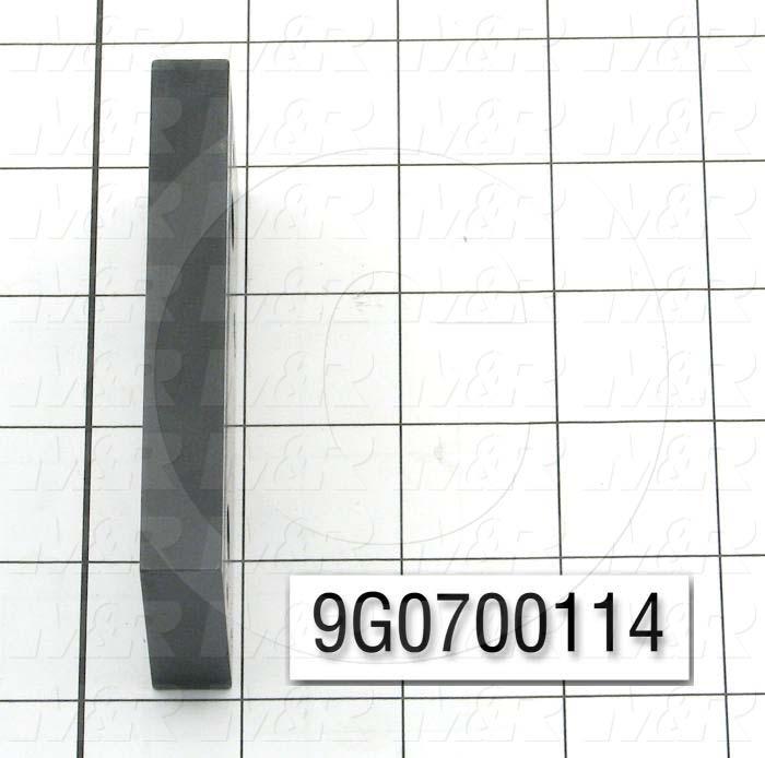 Fabricated Parts, Horn Pivot Body, 3.75 in. Length, 1.50 in. Width, .50 in. Thickness