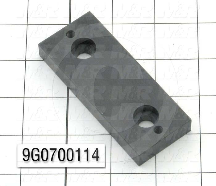 Fabricated Parts, Horn Pivot Body, 3.75 in. Length, 1.50 in. Width, .50 in. Thickness