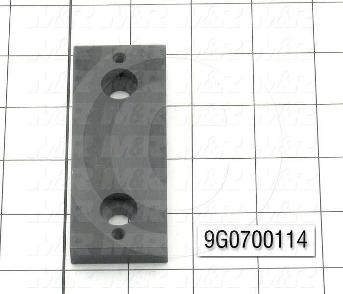 Fabricated Parts, Horn Pivot Body, 3.75 in. Length, 1.50 in. Width, .50 in. Thickness