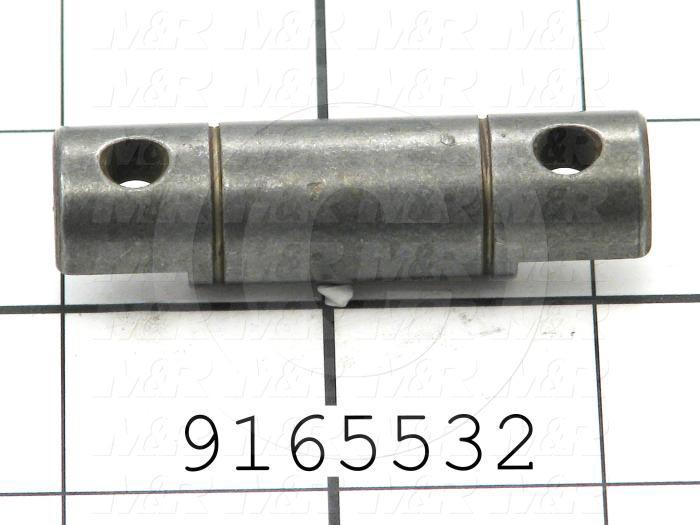 Fabricated Parts, Idler Roller Shaft, 2.23 in. Length, 0.63 in. Diameter