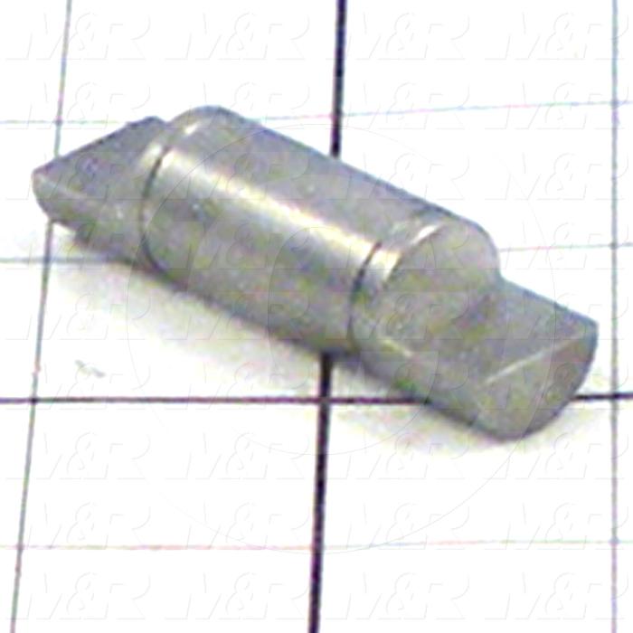 Fabricated Parts, Idler Roller Shaft 2.23"Lg C, 2.23 in. Length, 0.62 in. Diameter