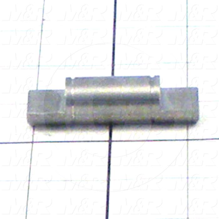 Fabricated Parts, Idler Roller Shaft 2.23"Lg C, 2.23 in. Length, 0.62 in. Diameter