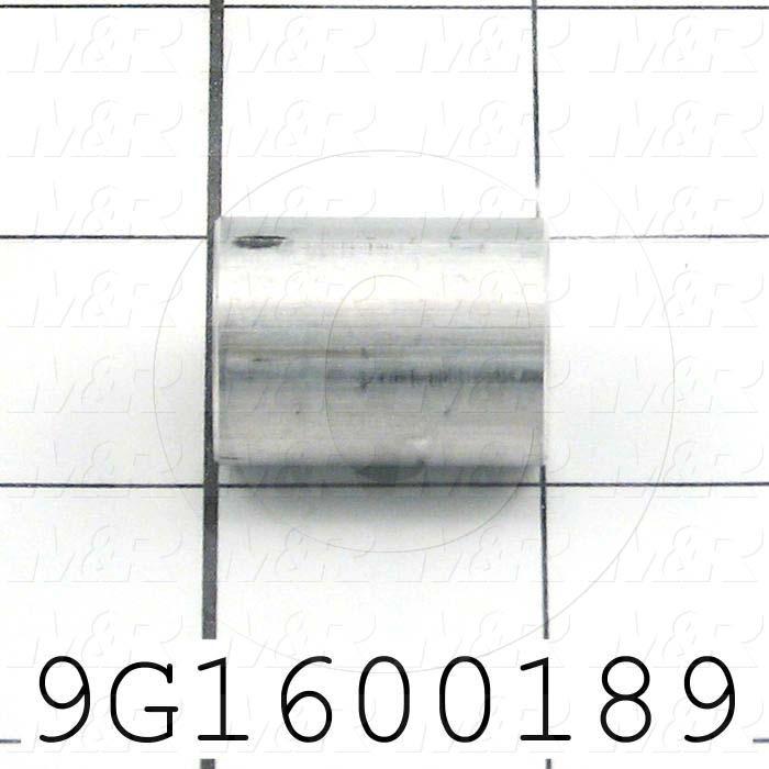 Fabricated Parts, Idler Roller Spacer, 1.00 in. Length, 0.75 in. Diameter