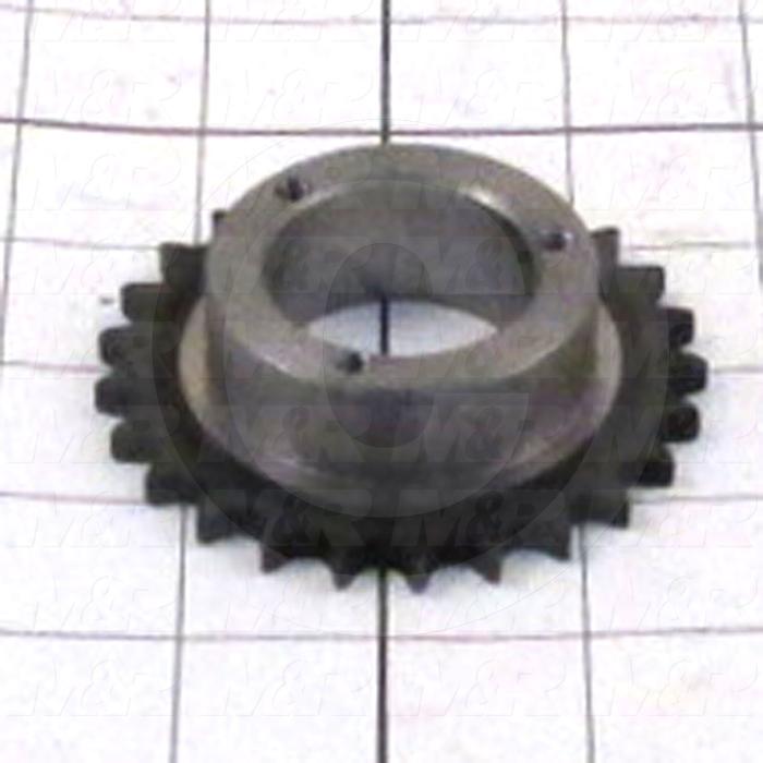 Fabricated Parts, Idler Sprocket Assembly, 3.13 in. Diameter, 0.88 in. Thickness
