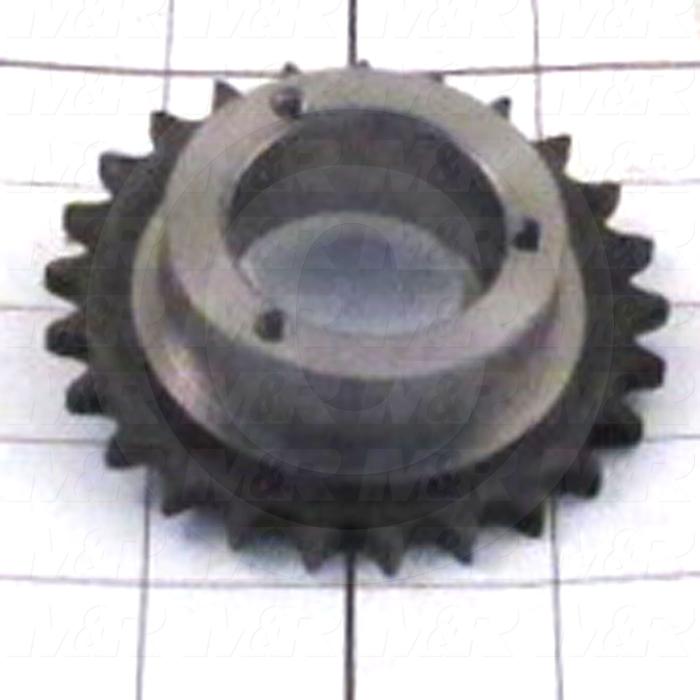 Fabricated Parts, Idler Sprocket Assembly, 3.13 in. Diameter, 0.88 in. Thickness