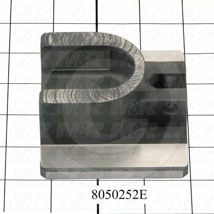 Fabricated Parts, Index Clevis, 3.19 in. Length, 3.75 in. Width, 1.56 in. Height