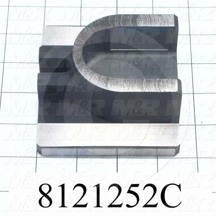 Fabricated Parts, Index Clevis, 3.99 in. Length, 3.55 in. Width, 1.66 in. Height