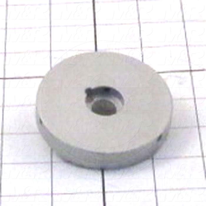 Fabricated Parts, Indicator Knob, 2.75 in. Diameter, 0.50 in. Thickness