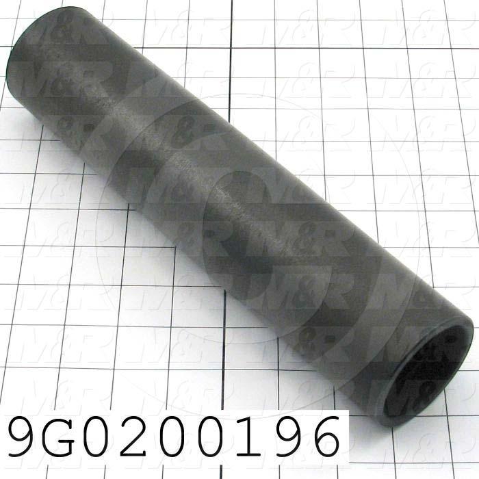 Fabricated Parts, Infeed Belt Idler Roller 11"Ac, 11.00 in. Length, 2.50 in. Diameter, Black Oxided Finish