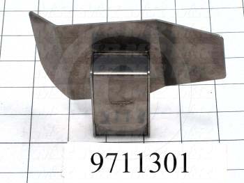 Fabricated Parts, Ink Trap, 4.91 in. Length, 2.81 in. Width, 3.55 in. Height, Left Side