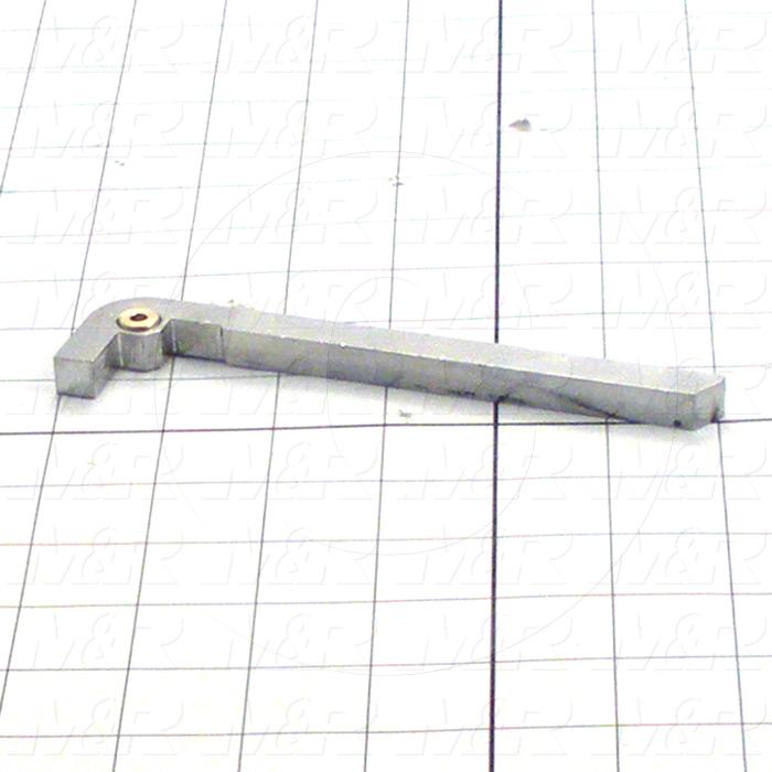 Fabricated Parts, Intake Lug Long. 6"X1.38", 6.00 in. Length, 1.38 in. Width, 0.38 in. Thickness, Hard Chromium Finish