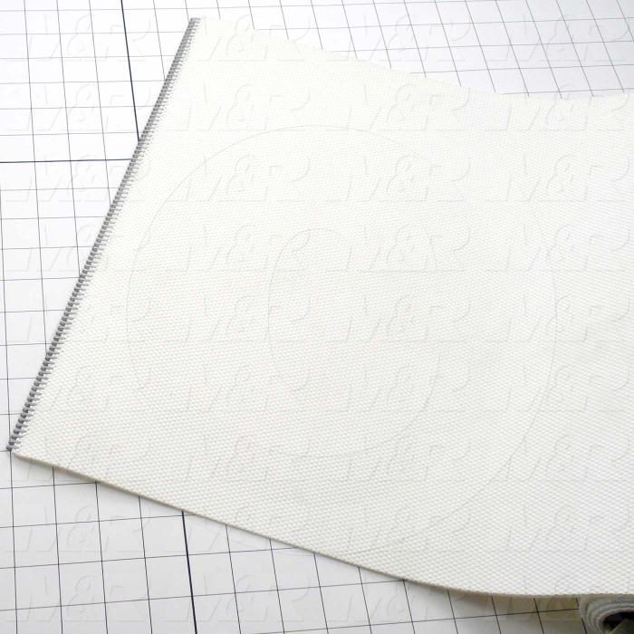 Fabricated Parts, Laced Discharge Belt, 45.00 in. Length, 16.00 in. Width, Butt End laced