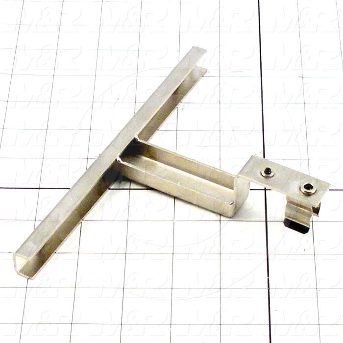 Fabricated Parts, Lamp Holder Bracket Assembly, 5.19 in. Length, 7.88 in. Width, 1.63 in. Height