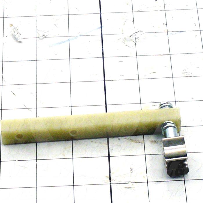 Fabricated Parts, Lamp Holder Bracket Assembly 6kw, 5.00 in. Length, 0.50 in. Width, 2.63 in. Height