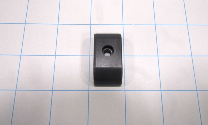 Fabricated Parts, Laser Holder Bottom, 1.47 in. Length, 0.75 in. Width, 0.47 in. Height