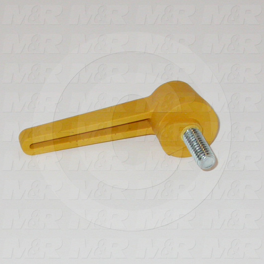 Fabricated Parts, Left Locking Cam, 3.01 in. Length, 0.98 in. Width, 1.75 in. Height