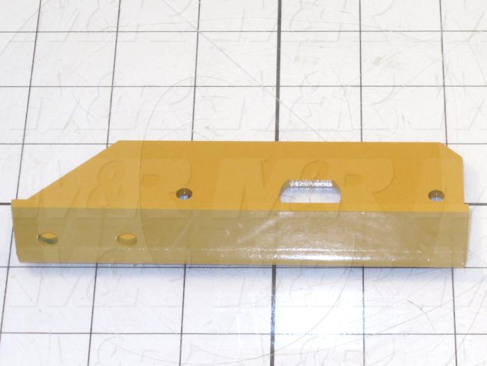 Fabricated Parts, Left Optical Bracket, 5.00 in. Length, 2.00 in. Width, 1.00 in. Height, 11 GA Thickness