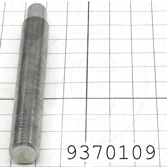 Fabricated Parts, Leveling Bolt, 12.00 in. Length, 1-1/4-12 Thread Size