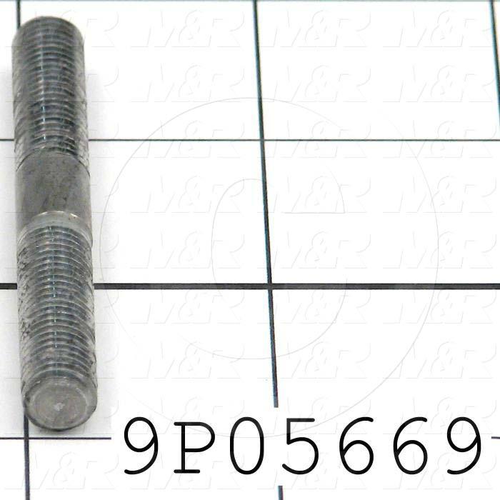 Fabricated Parts, Lever Tie Rod, 2.50 in. Length, 5/16-24 Thread Size