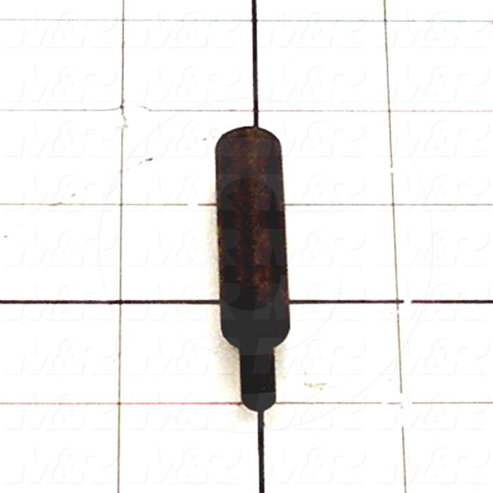 Fabricated Parts, Lift Pin, 2.55 in. Length, 0.50 in. Diameter