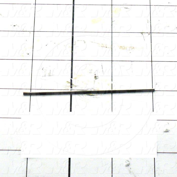 Fabricated Parts, Lift Pin, 3.25 in. Length, 0.63 in. Diameter