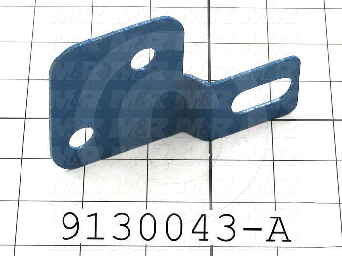 Fabricated Parts, Lift Proximity Bracket, 4.25 in. Length, 2.63 in. Width, 0.47 in. Height