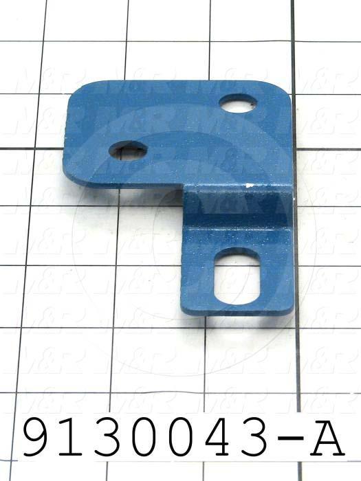 Fabricated Parts, Lift Proximity Bracket, 4.25 in. Length, 2.63 in. Width, 0.47 in. Height
