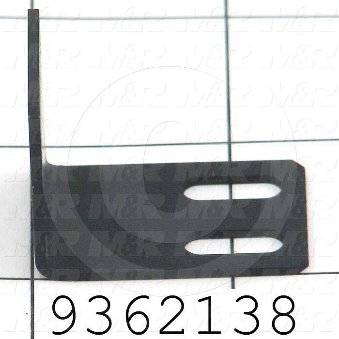 Fabricated Parts, Lift Proximity Flag, 0.81 in. Length, 1.16 in. Width, 1.36 in. Height, Rear Side