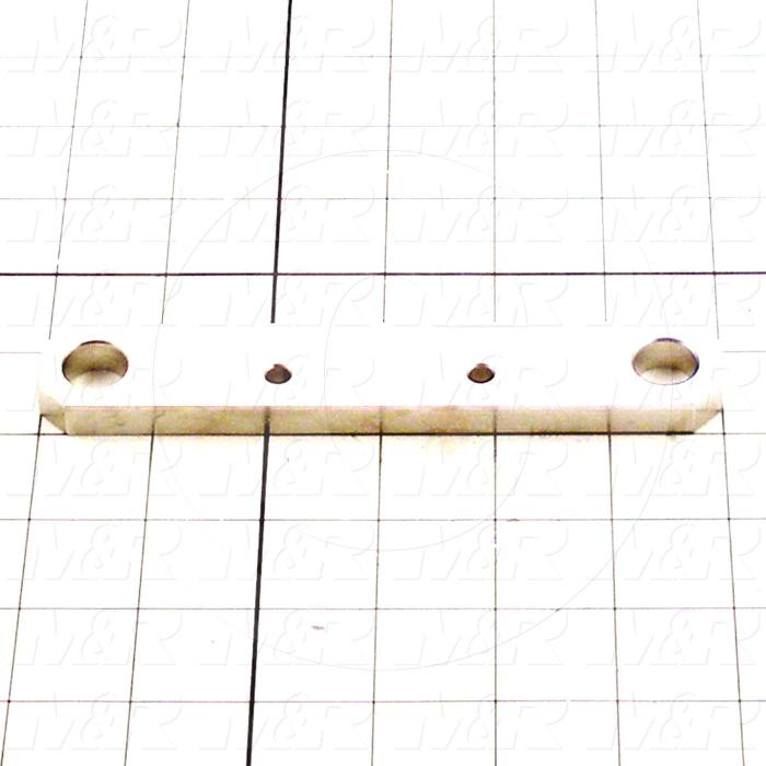 Fabricated Parts, Lifter Holder, 5.50 in. Length, 1.00 in. Width, 0.38 in. Thickness