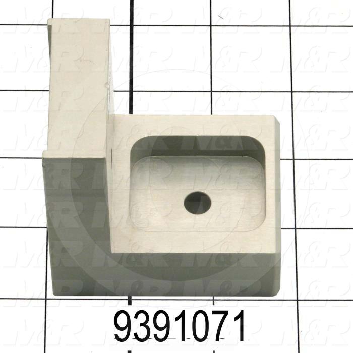 Fabricated Parts, Locator Adjustable Block, 3.00 in. Length, 2.75 in. Width, 2.00 in. Height