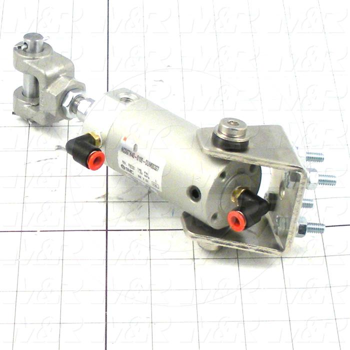 Fabricated Parts, Locator Cylinder Assembly, 8.42 in. Length, 3.10 in. Width, 4.20 in. Height