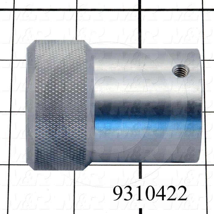 Fabricated Parts, Lock Knob, 2.63 in. Length, 2.00 in. Diameter