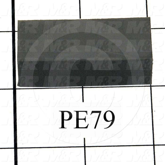 Fabricated Parts, Long Latch Pad, 2.00 in. Length, 0.75 in. Width, 0.75 in. Height