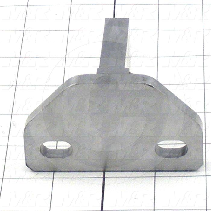 Fabricated Parts, Lower Level Regular Fork, 3.50 in. Length, 2.00 in. Width, 1.50 in. Height