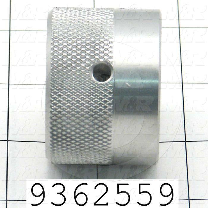 Fabricated Parts, Micro Adjusting  Hand Wheel, 1.75 in. Length, 1.25 in. Diameter