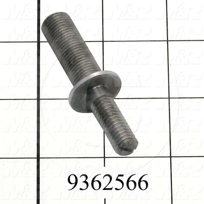 Fabricated Parts, Micro Adjusting  Screw, 2.75 in. Length, 1/2-20 X 3/8-16 Thread Size