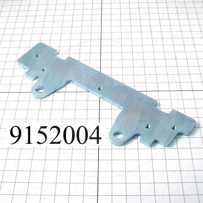 Fabricated Parts, Micro Bottom Plate, 17.00 in. Length, 5.50 in. Width, 0.38 in. Thickness