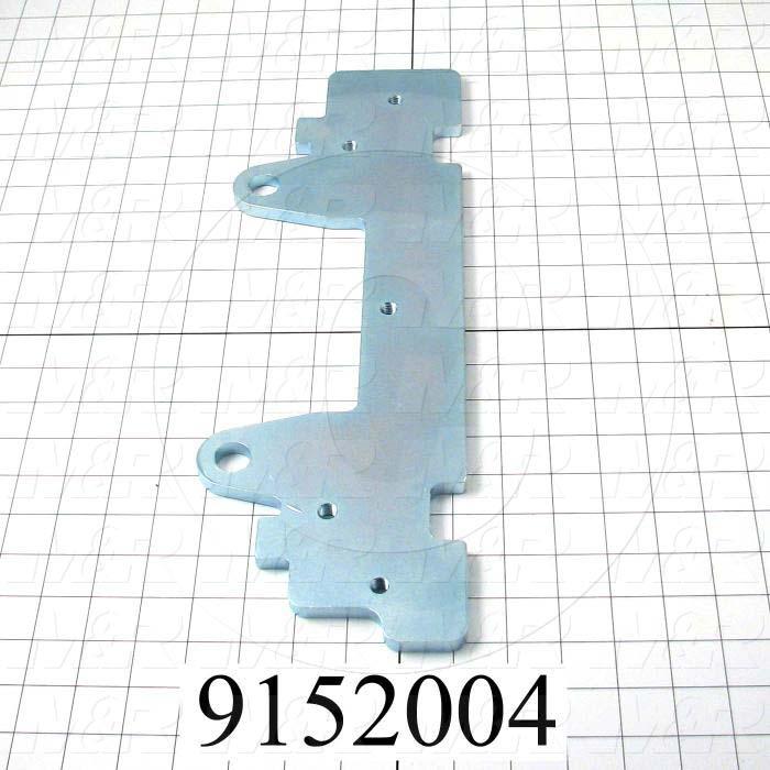 Fabricated Parts, Micro Bottom Plate, 17.00 in. Length, 5.50 in. Width, 0.38 in. Thickness