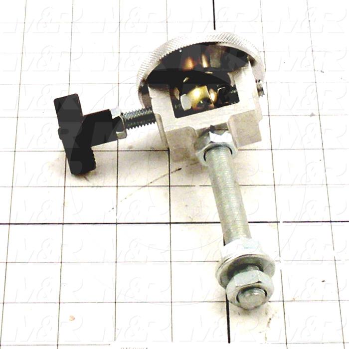 Fabricated Parts, Micro Lock Assembly, 4.13 in. Length, 5.25 in. Width, Rear