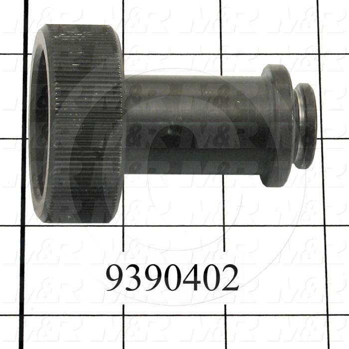 Fabricated Parts, Micro Regulating Knob, 2.77 in. Length, 2.00 in. Diameter
