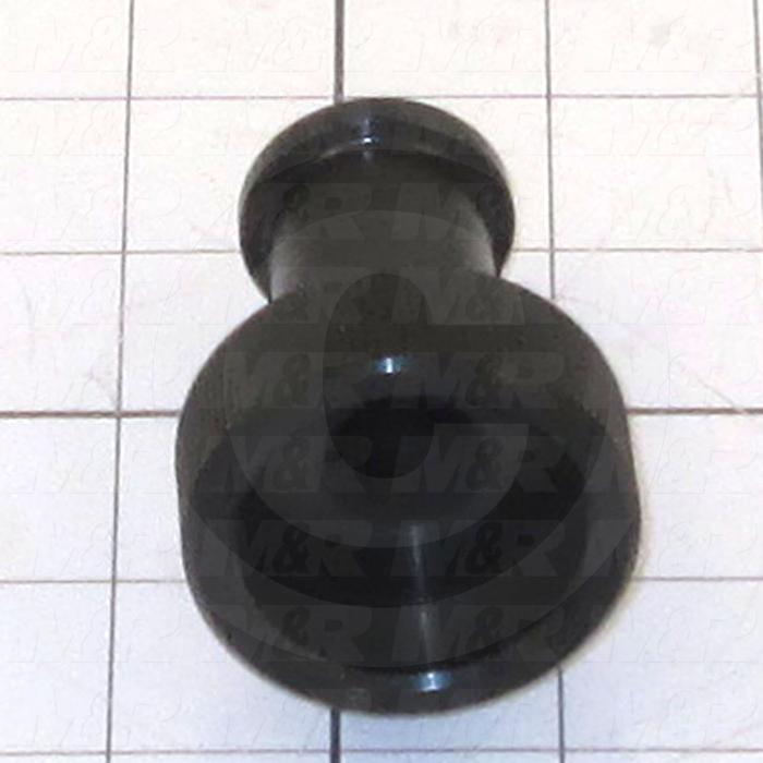 Fabricated Parts, Micro Regulating Knob, 2.77 in. Length, 2.00 in. Diameter, Front