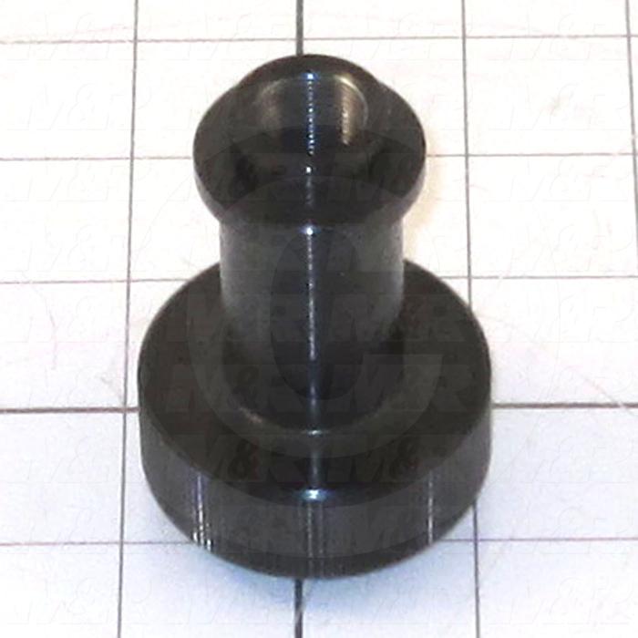 Fabricated Parts, Micro Regulating Knob, 2.77 in. Length, 2.00 in. Diameter, Front