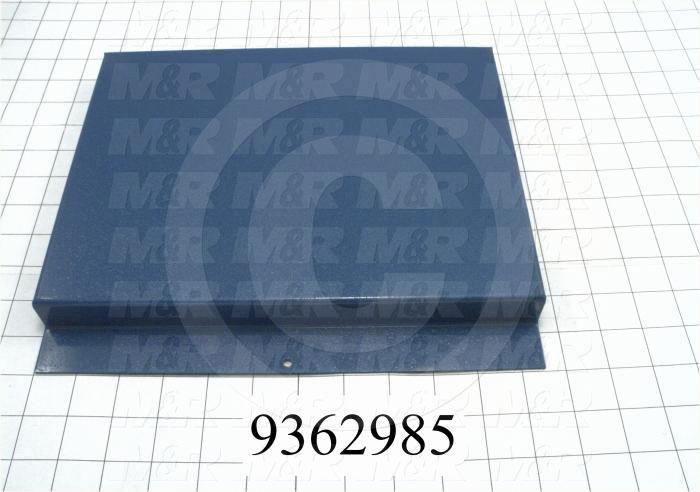 Fabricated Parts, Middle Front Panel, 11.50 in. Length, 10.96 in. Width, 1.06 in. Height