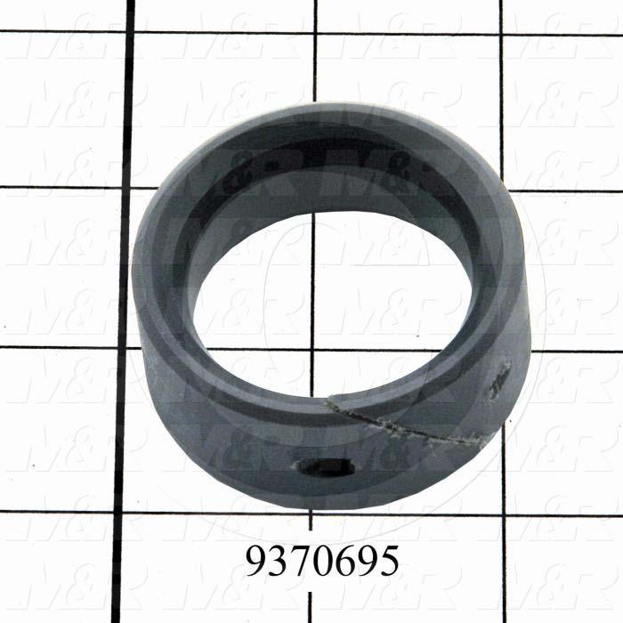 Fabricated Parts, Middle Pipe Slider, 0.88 in. Length, 2.06 in. Diameter