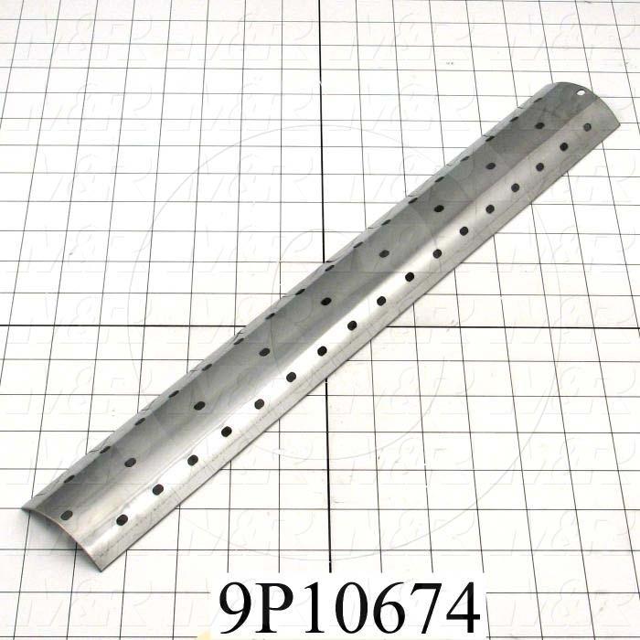 Fabricated Parts, Mirror, 18.00 in. Length, 2.32 in. Width, 20 GA Thickness