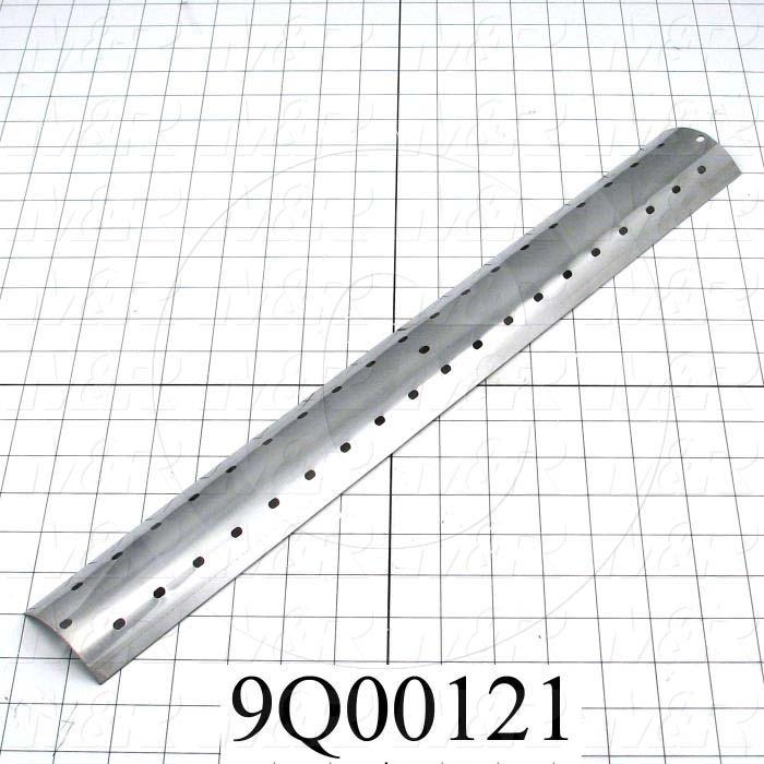Fabricated Parts, Mirror, 20.00 in. Length, 2.38 in. Width, 0.88 in. Height