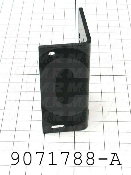 Fabricated Parts, Mounting Angle, 7.13 in. Length, 4.17 in. Width, 3.13 in. Height